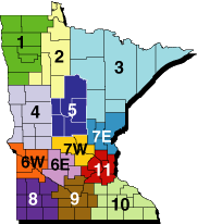 MN Region Map